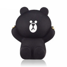 Load image into Gallery viewer, browbear Waterproof Inner Lining Insert for Obag O Bag ladies Classic Mini Silica gel bear shape purse bag silicon women handbag