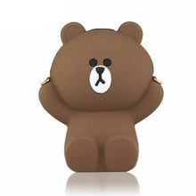 Load image into Gallery viewer, browbear Waterproof Inner Lining Insert for Obag O Bag ladies Classic Mini Silica gel bear shape purse bag silicon women handbag