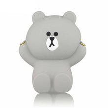 Load image into Gallery viewer, browbear Waterproof Inner Lining Insert for Obag O Bag ladies Classic Mini Silica gel bear shape purse bag silicon women handbag